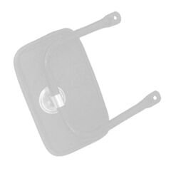 Traktör Egzoz Rezistanssız Ayna Camı 250x170 mm