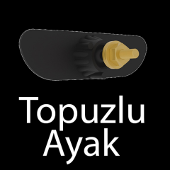 Volvo Kabin Canlandırma Ayna Topuzlu 140x170 mm
