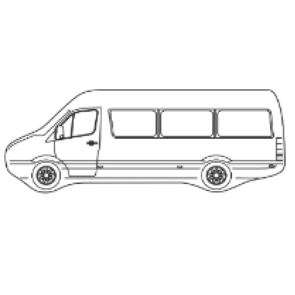 Sprinter Minibüs Kollu Canlandırma Ayna 100x250 mm