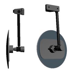 Ufo Topuzlu Özel Kollu Universal İç Dikiz Aynası r1800 140 mm