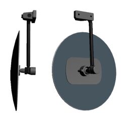 Ufo Topuzlu Özel Kollu Universal İç Dikiz Aynası r1800 210 mm