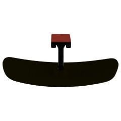 Universal Pırlanta Eğik Kollu-5 İç Dikiz Aynası 249x64 mm Siyah