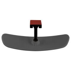 Universal Pırlanta Eğik Kollu-5 İç Dikiz Aynası 249x64 mm Gri