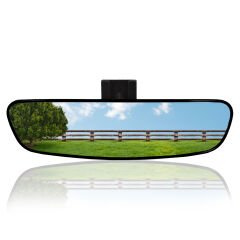 Universal Pırlanta Dik Kollu-5 İç Dikiz Aynası 249x64 mm Siyah