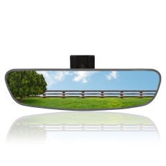 Universal Pırlanta Dik Kollu-5 İç Dikiz Aynası 249x64 mm Gri