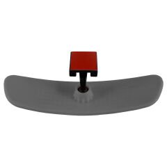 Universal Pırlanta Dik Kollu-5 İç Dikiz Aynası 249x64 mm Gri