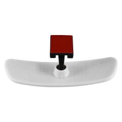 Universal Pırlanta Dik Kollu-4 İç Dikiz Aynası 212x59 mm Beyaz