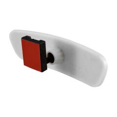 Universal Pırlanta Dik Kollu-4 İç Dikiz Aynası 212x59 mm Beyaz