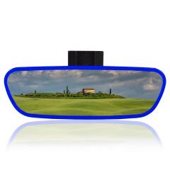 Universal Pırlanta Dik Kollu-3 İç Dikiz Aynası 171x56 mm Mavi