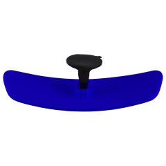 Universal Pırlanta Kiva-6 Vantuzlu İç Dikiz Aynası 277x73 mm Mavi