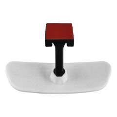 Universal Pırlanta Eğik Kollu-3 İç Dikiz Aynası 171x56 mm Beyaz