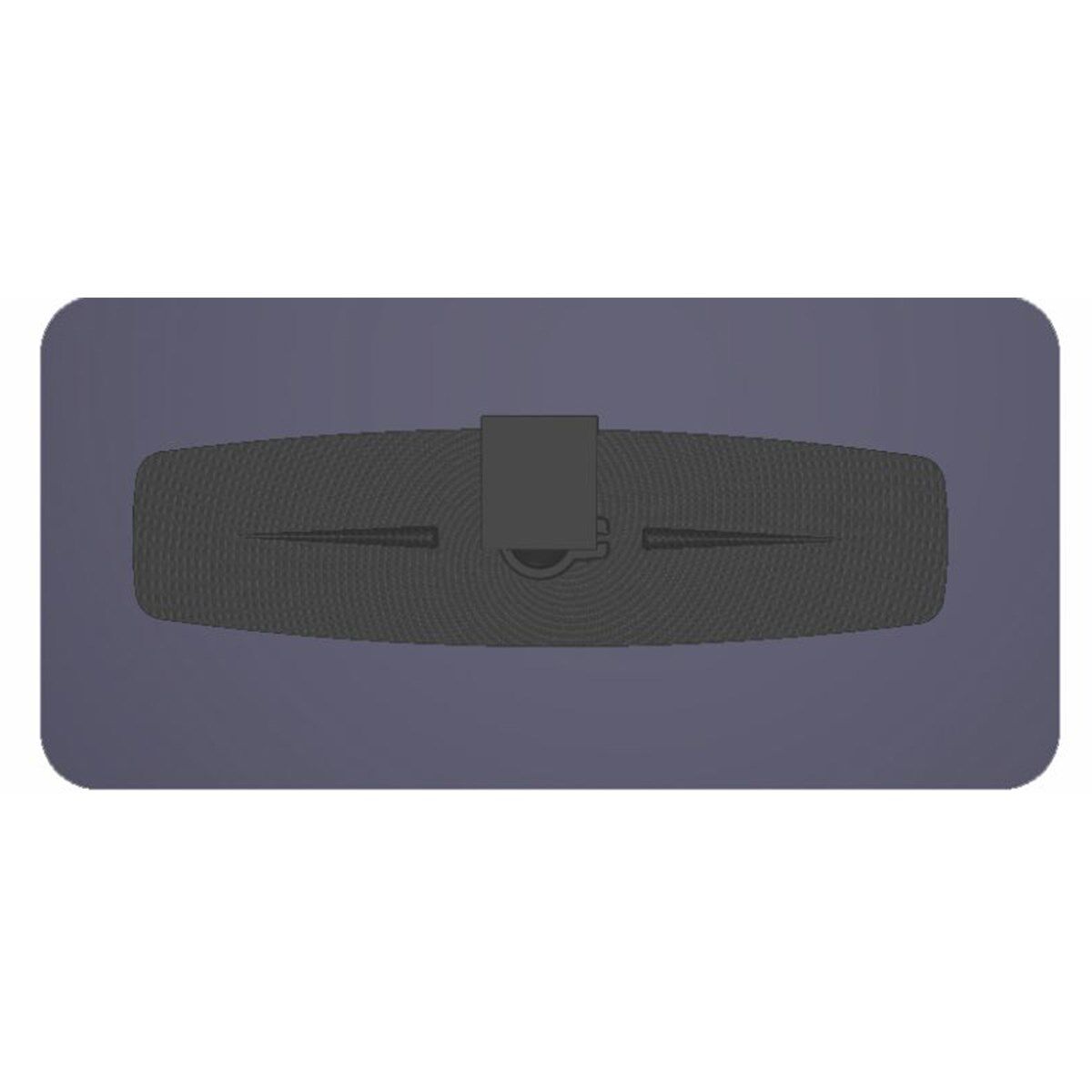 304 Camlı Eğik Kollu Universal İç Dikiz Aynası Düz 340x155 mm
