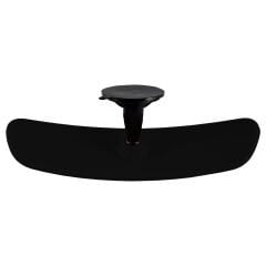 Universal Pırlanta Kiva-5 Vantuzlu İç Dikiz Aynası 249x64 mm Siyah
