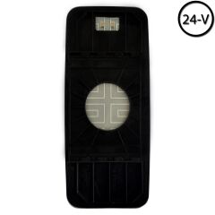 Axor Ym Rezistanslı Kızaklı Sinyalli Plastik Yataklı Sağ Ayna Camı 24V 215x435 mm