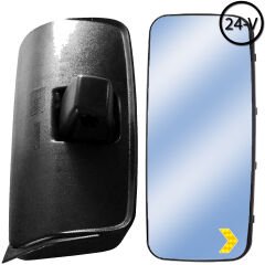 Axor YM Motorlu Sinyalli Rezistanslı Tırnaklı Sağ Ayna 24V 215x435 mm