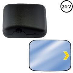 Cargo YM Man Sinyalli Rezistanslı İlave Ayna 24V 219x170 mm