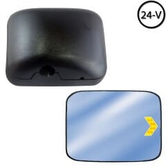 Universal Bmc Pro Daf YM Sinyalli Rezistanslı İlave Ayna 24V 219x170 mm 81.63730-6307
